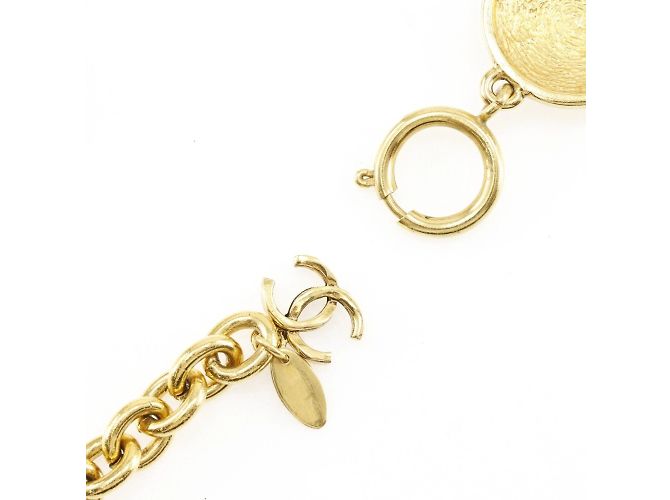 Timeless Collana placcata in oro Chanel Coco Mark per donne - vista 5