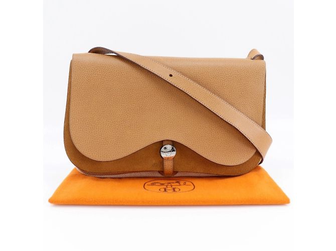 Hermès Borsa a spalla Hermes Sac Colorado MM in Toile H Marrone - vista 18