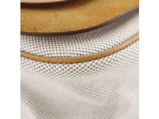 Hermès Borsa a spalla Hermes Sac Colorado MM in Toile H Marrone - vista 4