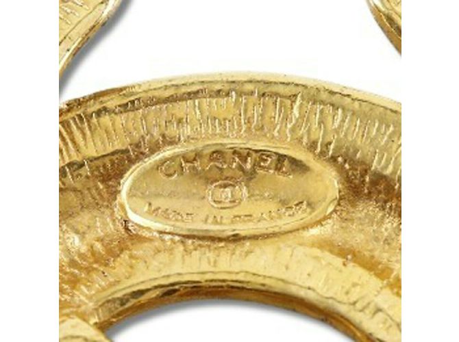 Timeless Spilla placcata in oro Chanel Coco Mark - vista 3