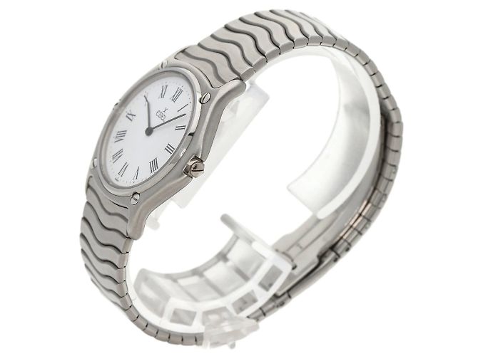 Damenarmbanduhr aus Edelstahl EBEL Classic Wave - Ansicht 2