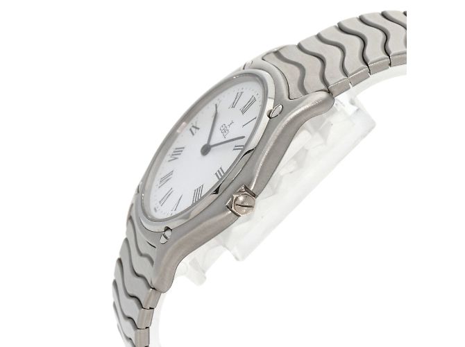 Damenarmbanduhr aus Edelstahl EBEL Classic Wave - Ansicht 5