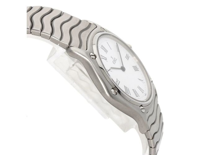Damenarmbanduhr aus Edelstahl EBEL Classic Wave - Ansicht 6