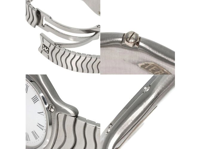 Damenarmbanduhr aus Edelstahl EBEL Classic Wave - Ansicht 8