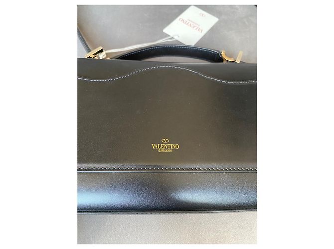 Borsa Valentino Vlogo in pelle nera Nero - vista 16