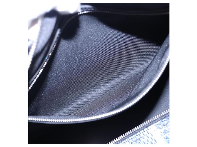 LOUIS VUITTON Borsa Keepall Bandoulière 50 Damier Salt Blu N50059 LV Auth 78375S - vista 23