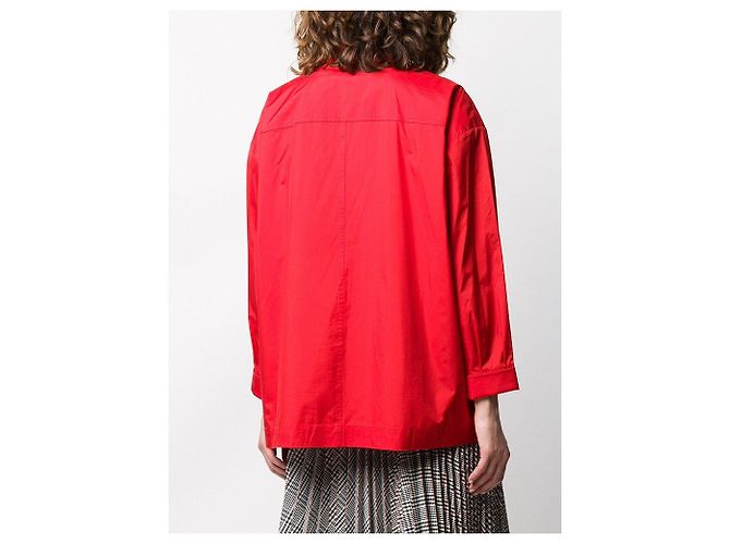 Giacca in nylon rossa Chanel Rosso - vista 4