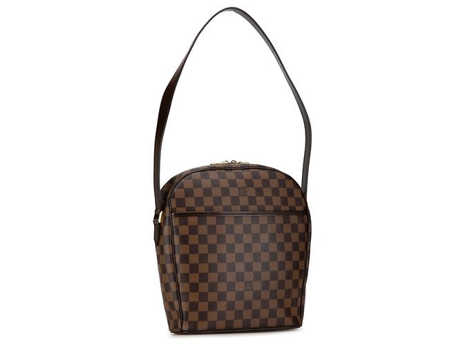 Borsa a Spalla Louis Vuitton Damier Ipanema GM Marrone - vista 2