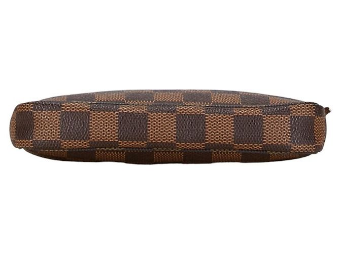 Pochette Accessorio Damier Louis Vuitton Marrone - vista 4