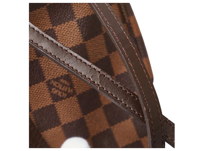 Pochette Accessorio Damier Louis Vuitton Marrone - vista 5