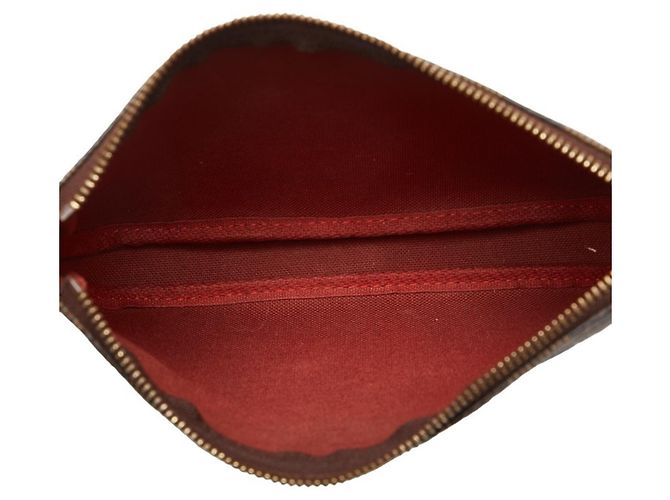 Pochette Accessorio Damier Louis Vuitton Marrone - vista 7