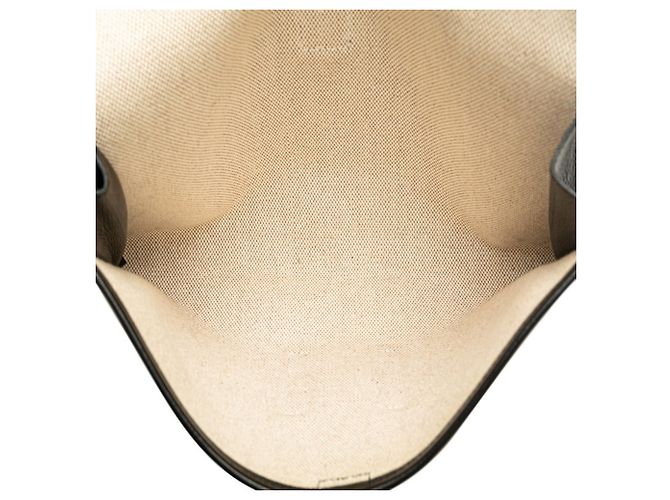 Borsa Clutch Jige PM di Hermès in pelle di vitello nera Nero - vista 7