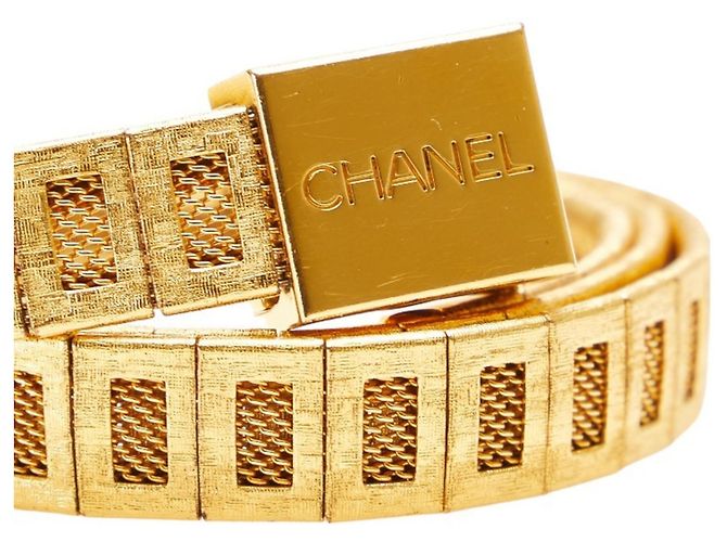 Timeless Damen-Gürtel vergoldet von Chanel Golden - Ansicht 4