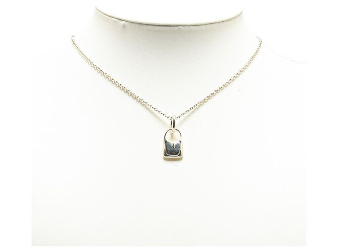 Hermès Collana Trim Hermes in Argento SV925 per Donne - vista 8