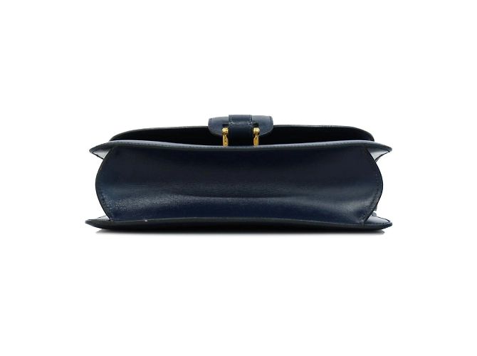 Hermès Borsa a spalla Hermes Dolly in pelle box navy Blu navy - vista 3