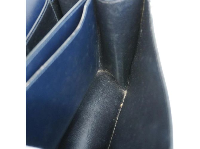 Hermès Borsa a spalla Hermes Dolly in pelle box navy Blu navy - vista 7