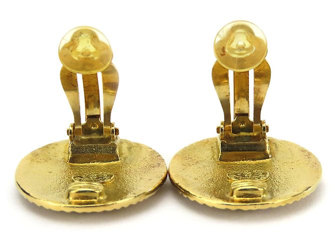 Timeless Orecchini a clip placcati in oro Chanel per donne D'oro - vista 4