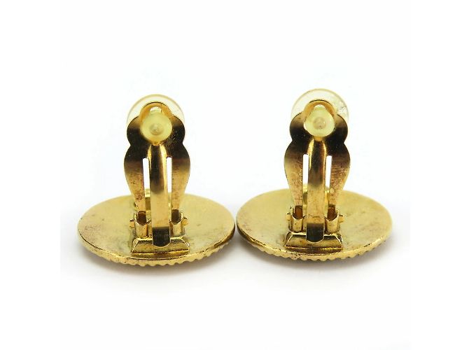 Timeless Orecchini a clip placcati in oro Chanel per donne D'oro - vista 5