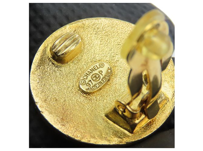 Timeless Orecchini a clip placcati in oro Chanel per donne D'oro - vista 6