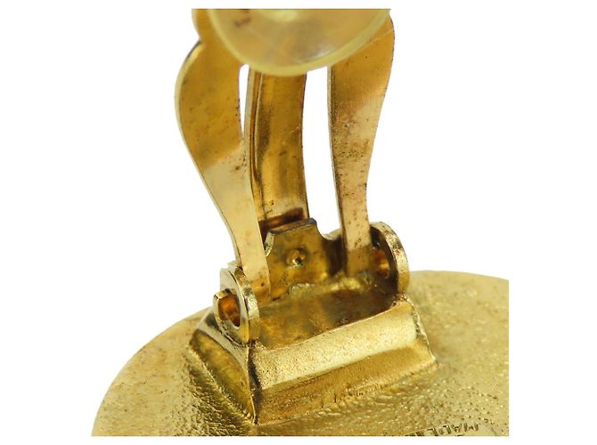Timeless Orecchini a clip placcati in oro Chanel per donne D'oro - vista 8