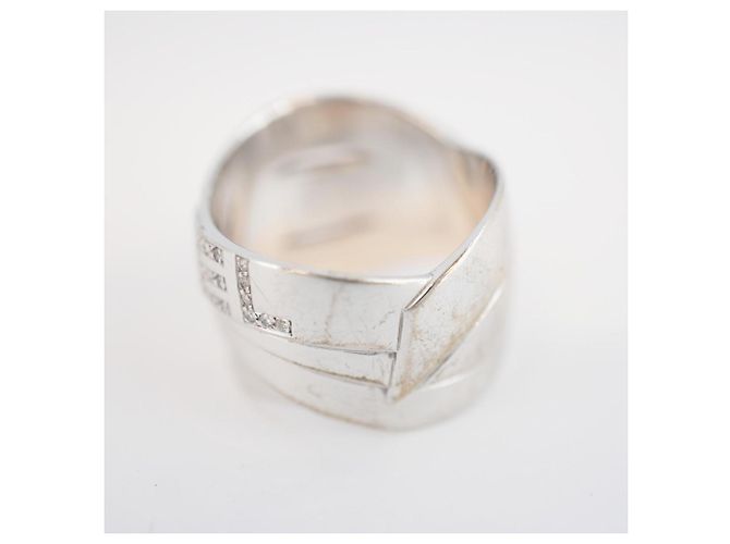 Timeless Anello in oro bianco K18WG con diamante Chanel Bordic per donne - vista 10