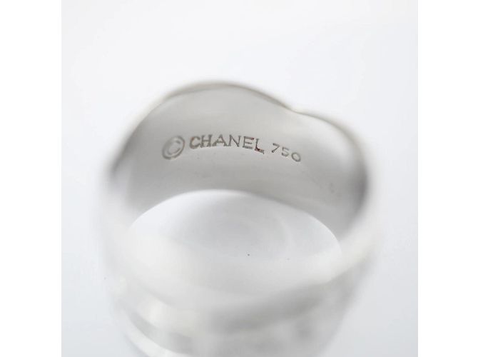 Timeless Anello in oro bianco K18WG con diamante Chanel Bordic per donne - vista 4