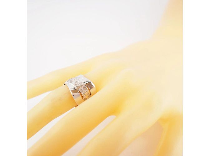 Timeless Anello in oro bianco K18WG con diamante Chanel Bordic per donne - vista 6