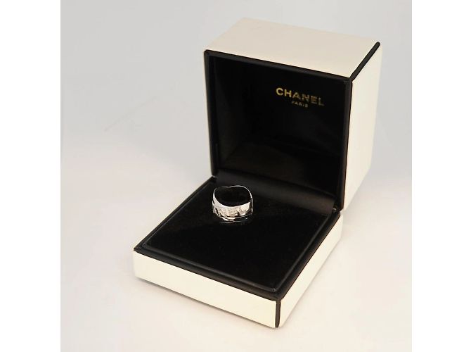 Timeless Anello in oro bianco K18WG con diamante Chanel Bordic per donne - vista 7