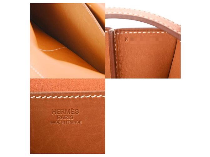 Hermès Borsa a Spalla Fauve Hermes Arzan 31 Rosso - vista 12