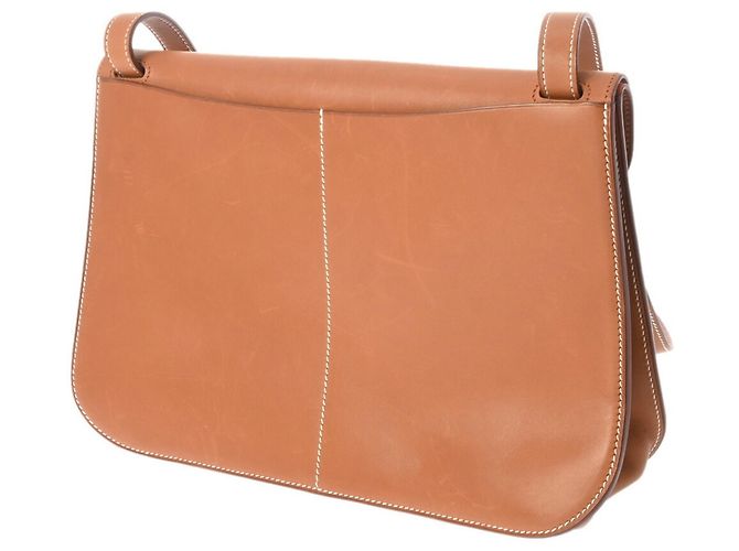 Hermès Borsa a Spalla Fauve Hermes Arzan 31 Rosso - vista 2