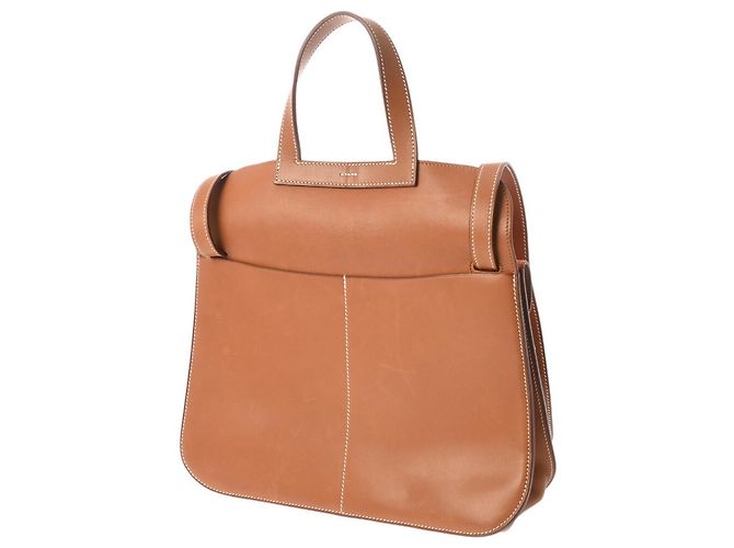 Hermès Borsa a Spalla Fauve Hermes Arzan 31 Rosso - vista 4