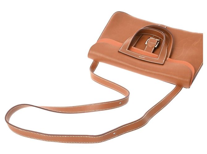 Hermès Borsa a Spalla Fauve Hermes Arzan 31 Rosso - vista 5