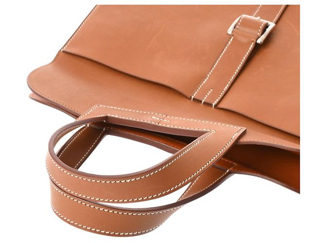 Hermès Borsa a Spalla Fauve Hermes Arzan 31 Rosso - vista 6