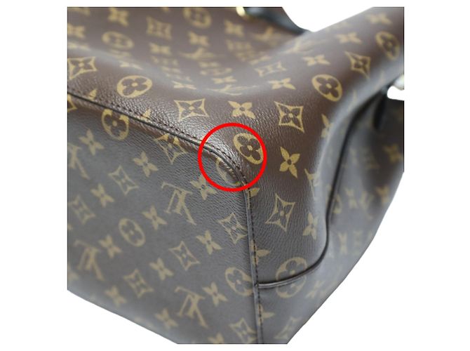 Néonoé Borsa a Spalla Monogram NeoNoe Louis Vuitton in Noir Marrone Nero - vista 10