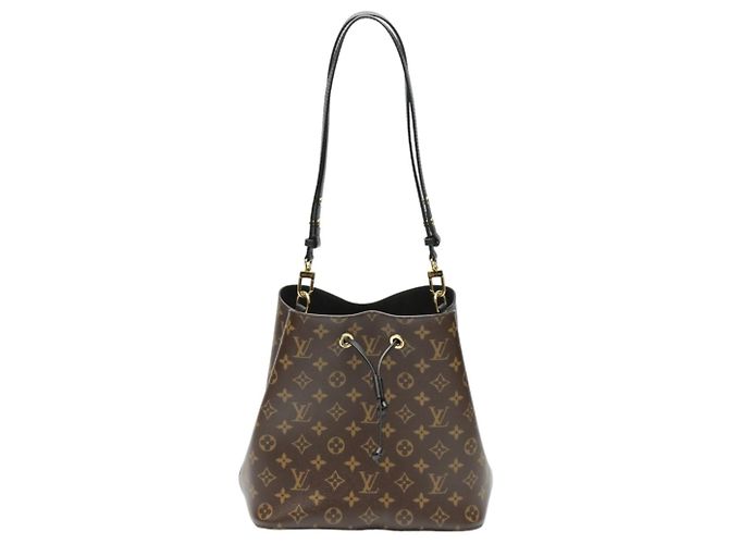Néonoé Borsa a Spalla Monogram NeoNoe Louis Vuitton in Noir Marrone Nero - vista 3