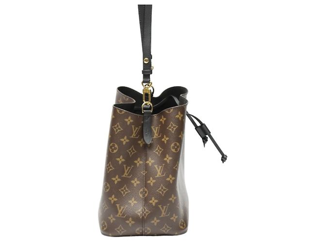 Néonoé Borsa a Spalla Monogram NeoNoe Louis Vuitton in Noir Marrone Nero - vista 5