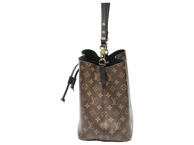Néonoé Borsa a Spalla Monogram NeoNoe Louis Vuitton in Noir Marrone Nero - vista 6