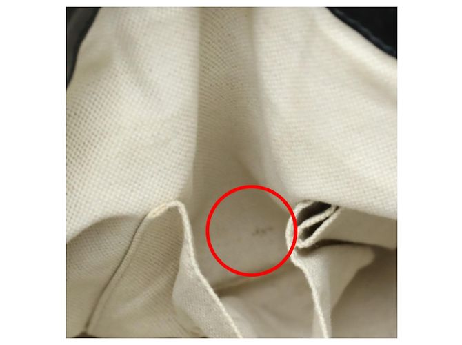 Borsa a Spalla Gucci Diamante in Tela Nera e Beige Nero - vista 16