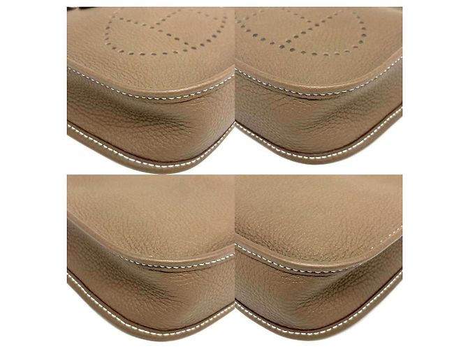 Hermès Hermes Evelyne TPM Amazon Shoulder Bag in Etoupe Gray Brown Taupe - view 4