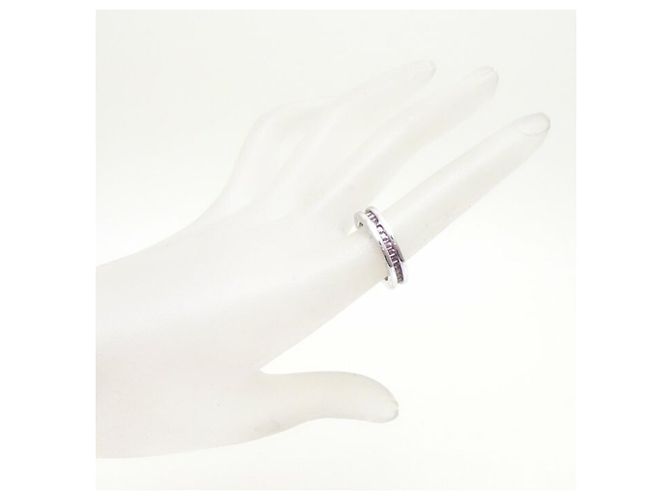 Bulgari Bvlgari B.zero1 Ring aus 18K Weißgold mit Rhodolithgranat - Ansicht 2