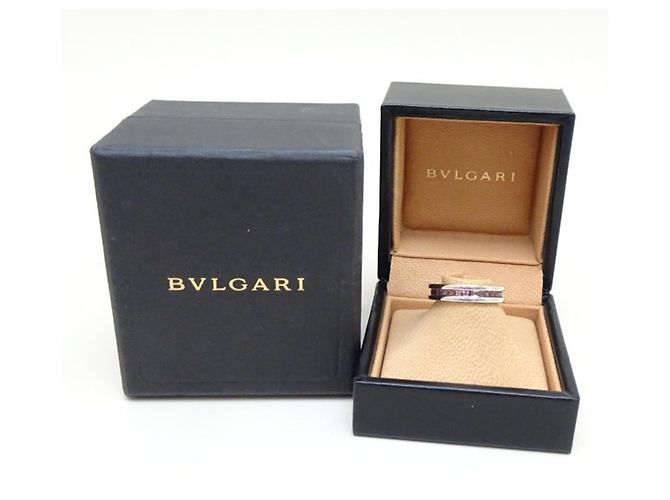 Bulgari Bvlgari B.zero1 Ring aus 18K Weißgold mit Rhodolithgranat - Ansicht 9