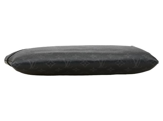 Borsa Clutch Louis Vuitton Monogram Eclipse Nero - vista 4