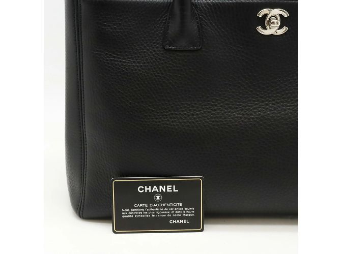Chanel Executive Line Coco Mark Tote Bag Schwarz - Ansicht 10