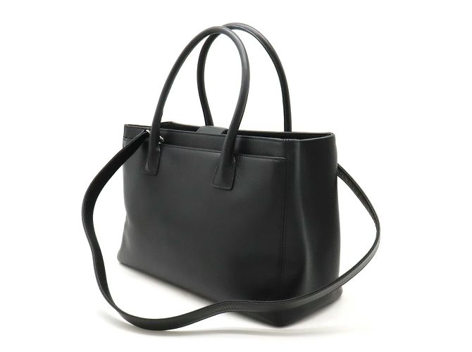 Chanel Executive Line Coco Mark Tote Bag Schwarz - Ansicht 3
