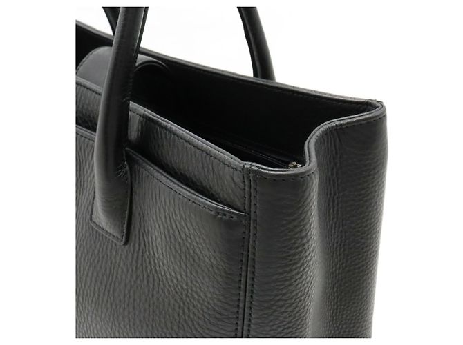 Chanel Executive Line Coco Mark Tote Bag Schwarz - Ansicht 5