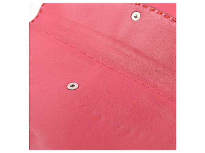 Borsa Clutch Loewe Second Pouch in Fucsia Rosa - vista 11