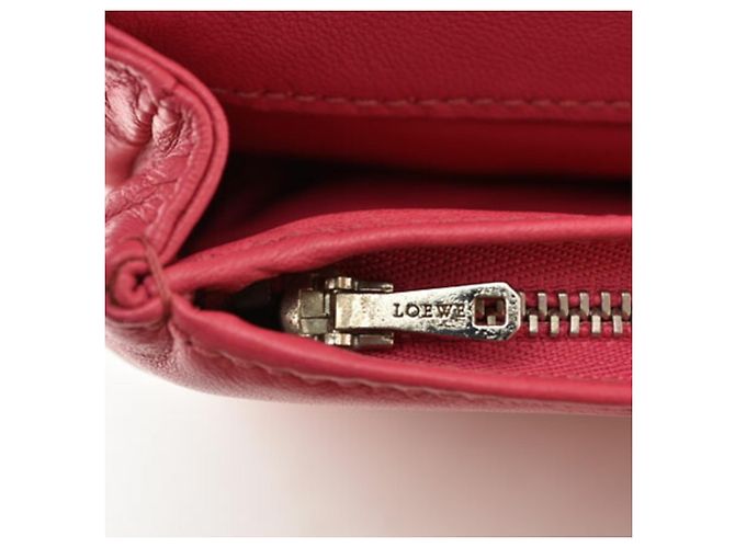 Borsa Clutch Loewe Second Pouch in Fucsia Rosa - vista 8