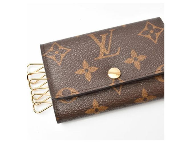 Monogramm Schlüsseletui Louis Vuitton Braun - Ansicht 2
