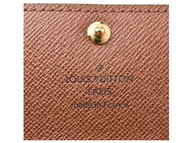 Monogramm Schlüsseletui Louis Vuitton Braun - Ansicht 5