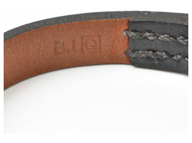 Hermès Schwarzes und goldenes Bangle-Armband von Hermes Micro Rival - Ansicht 4